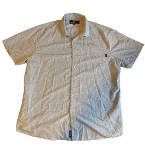 Molokai Surf Co Short Sleeve Button
Up Shirt Mens Size XL Gray